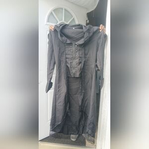 Black Gothic Vampire Coat